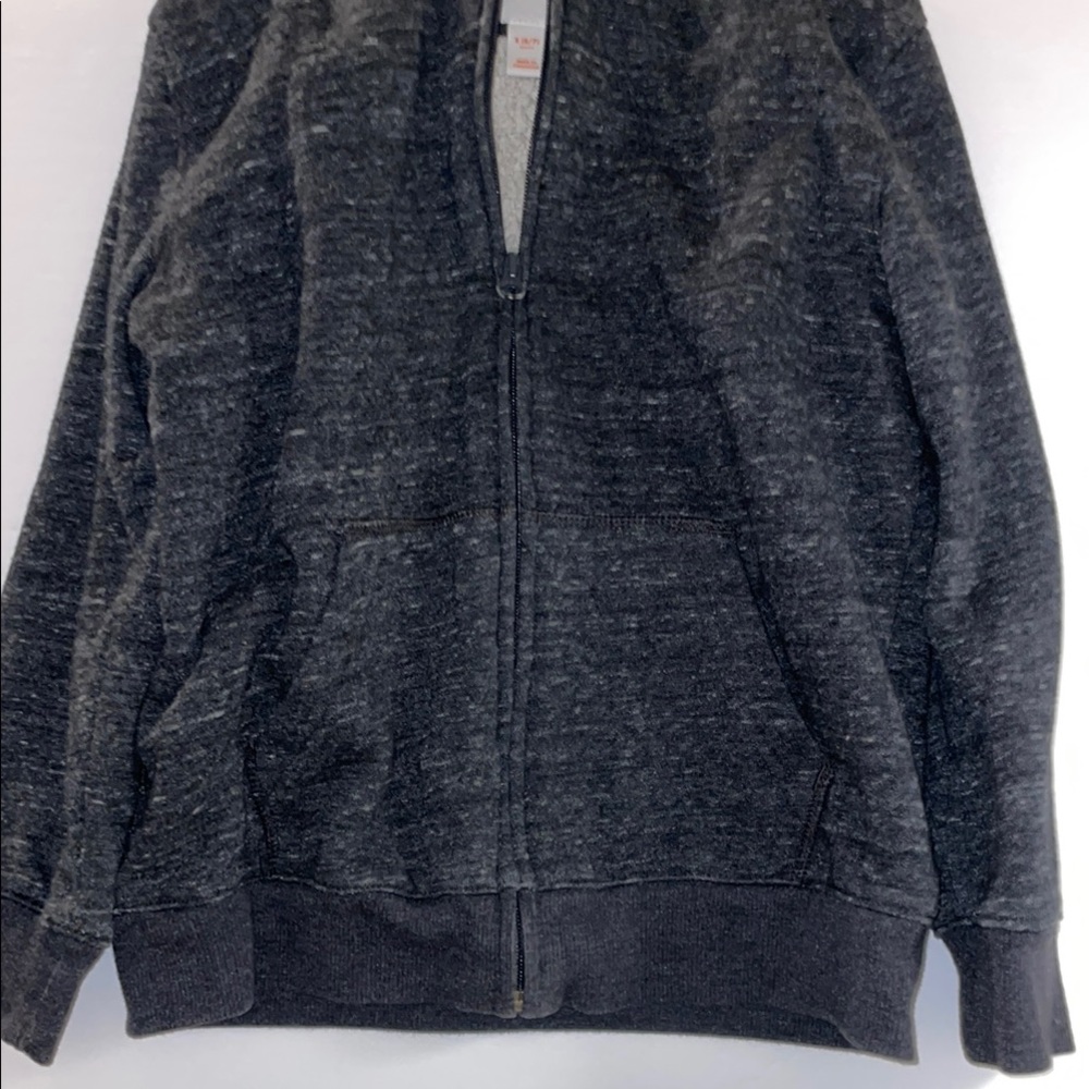 Cat & Jack Gray fleece lined hoodie